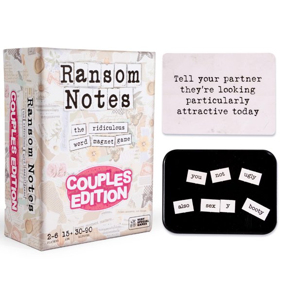 Juego de mesa Ransom Notes – Edición para parejas (2 jugadores)