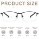 thumbnail image 5 of Gafas de presbicia de doble propósito para cerca y lejos Gafas de presbicia multifocales de titanio con memoria para hombre Gafas de presbicia con zoom inteligente Gafas de largo alcance con luz azul, 5 of 6