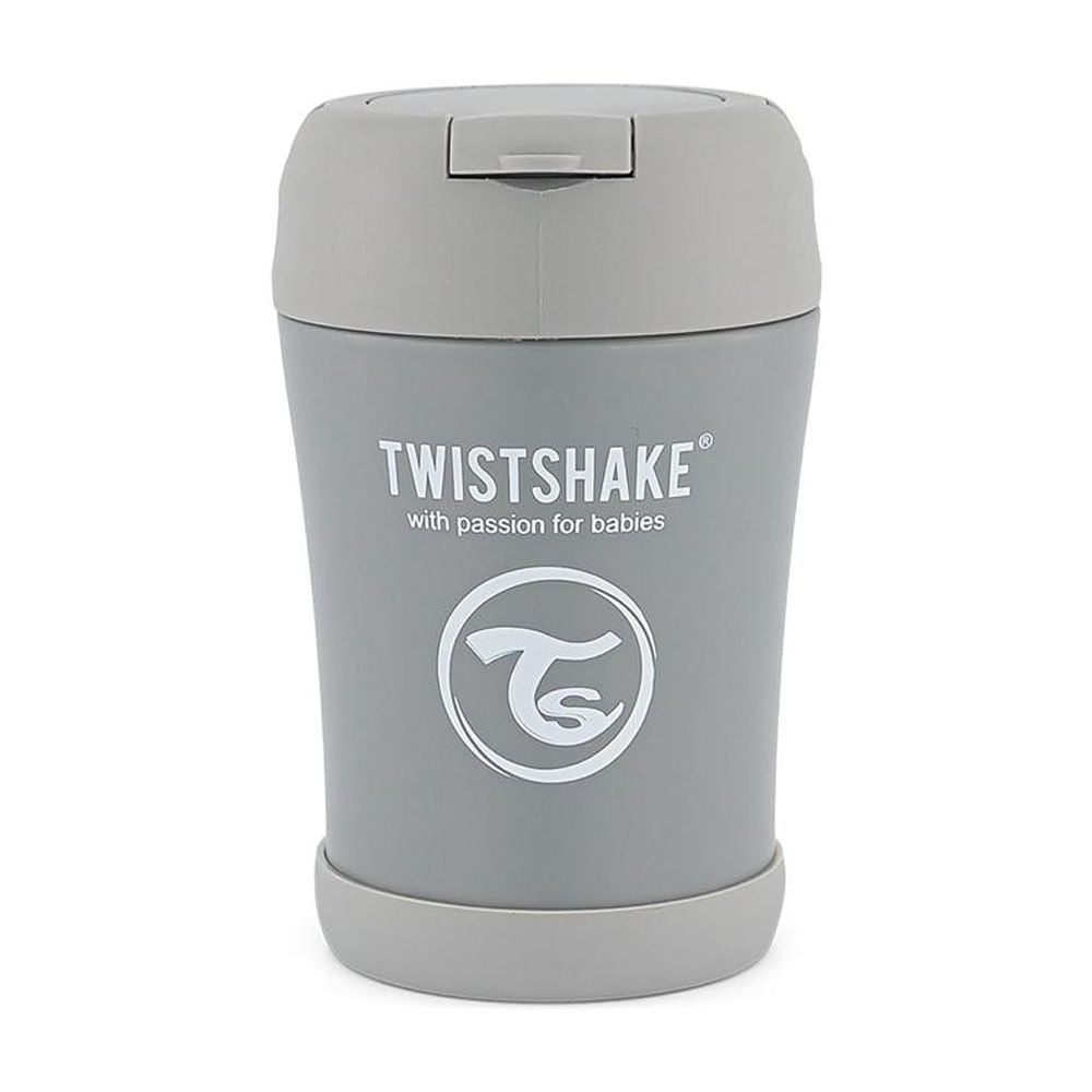 Twistshake - Termo Para Comida Gris Pastel