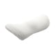 thumbnail image 1 of Cojín de apoyo lumbar Cojín de espalda baja Suave Ergonómico Almohadas para asientos de automóvil multiescenario Cojín de automóvil para viajar Hogar Blanco, 1 of 5