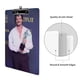 thumbnail image 3 of Pedro Pascal Portapapeles de acrílico A4, tamaño carta estándar, carpeta con clip 31.8x 21.5CM para estudiantes, profesores y oficina, 3 of 6