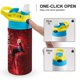 thumbnail image 4 of Cristiano Ronaldo-theme One-Touch Pop Top Water Bottle Stainless Steel Leak-Proof Sports Children's Bottle blue 12oz, 4 of 6
