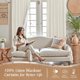 thumbnail image 2 of LAMIT 100 Blackout Natural Linen Bedroom Curtains 63 Inches, 2 of 3