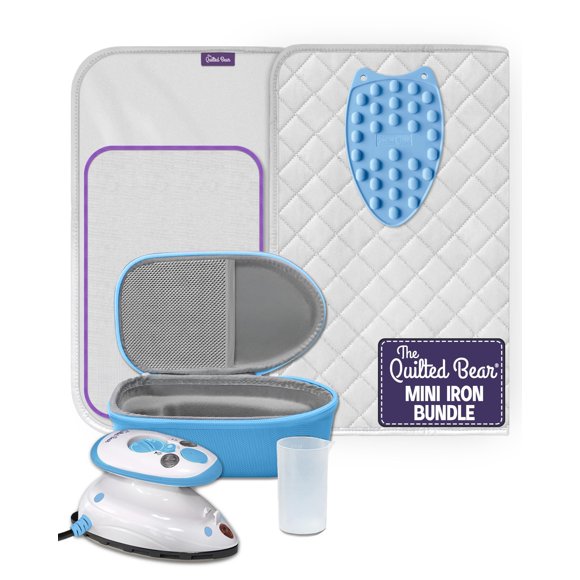 Mini Plancha The Quilted Bear 120 V/240 V Azul Kit