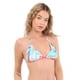 thumbnail image 3 of Bikini triangulo argolla estampado verde Talla M, 3 of 4