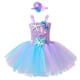 thumbnail image 2 of Disfraz De Estrella De Mar Para Ni?as, Vestidos De Fiesta Con Tutú De Princesa, 5 A?os, 2 of 5