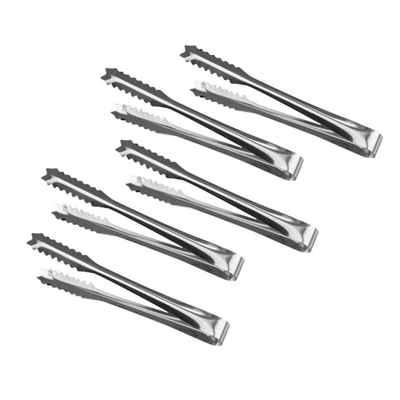Pinzas Para Hielo De Acero Inoxidable, Pinzas Para Aperitivos, Clip Para Comida Para Fiesta, Bar, Restaurante, 15cm