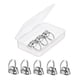 thumbnail image 4 of 8pcs Metal Guitar Finger Picks Guitarras Bajas Fingerpicks Silver Large, 4 of 5
