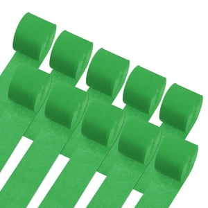 Cinta De Papel Crepé Uxcell Verde 1.8 In X 25 M