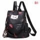 thumbnail image 1 of 1x Fashion Waterproof Oxford Women Anti-theft Backpack High Quality School Bag For Women Multifunctional Travel Bags, 1 of 3