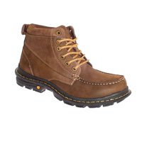 Botín Cuero Coffee Vía Franca