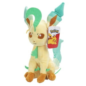 Peluche Pokémon Leafeon De 20 Cm, Con Licencia Oficial