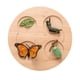 thumbnail image 1 of Bandeja De Madera Montessori Para Bicicleta, Decoración De Escritorio Para Juegos, Mariposa, 1 of 5