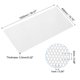thumbnail image 2 of Uxcell 40"L x 15.7"W Hojas de Metal Perforadas, 1Pcs 27Ga 1x2mm Agujero de Diamante Malla de Aluminio Expandida Placa Perforada para Ventilación, Tono Plateado, 2 of 7