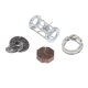 thumbnail image 1 of 4 Unids/set Intelectual Creativo Ocio Rompecabezas Metal Magic Lock Juguete Estilo 4, 1 of 3