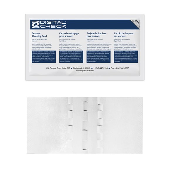 Tarjetas de limpieza KicTeam Waffletechnology para Digital Check