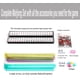 thumbnail image 3 of Set de juego Mahjong Mose Cafolo, bolsa blanda acolchada negra, 166 fichas, 3 of 8
