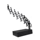 thumbnail image 1 of Escultura abstracta de metal, arte, estatua, artesanía, adorno minimalista, decoración moderna para el hogar, decoración de aniversario, sala de estar, 1 of 5