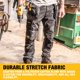 thumbnail image 2 of Pantalones de trabajo DEWALT Barstow Pro-Stretch resistentes al agua para hombre, 2 of 6
