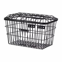 Ioensy - Cesta Trasera Para Bicicleta, Decoración, Duradera, Impermeable, Universal, Para Almacenamiento De Bicicletas