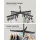 thumbnail image 4 of Tendedero de ropa SONGMICS de 2 niveles, plegable, 72 pulgadas, negro, 4 of 8
