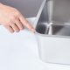thumbnail image 4 of Caja de arena Exovyn 50x35x15 cm Acero inoxidable, 4 of 6