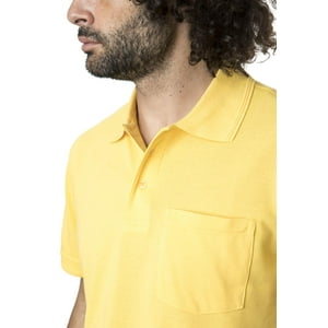 Kotting - Polera Piqué Lisa Amarilla Amarillo 3Xl
