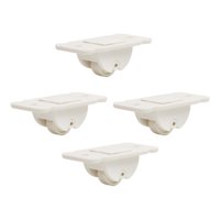 Ioensy - Mini Ruedas Autoadhesivas De 4 Uds., Material Plástico Para Taquillas, Versátiles