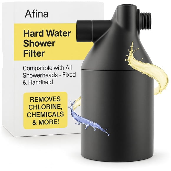 Filtro de ducha Afina Works con cabezal de ducha portátil y fijo