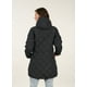 thumbnail image 2 of Parka Larga Mujer Acolchado Rombos Negro, 2 of 2