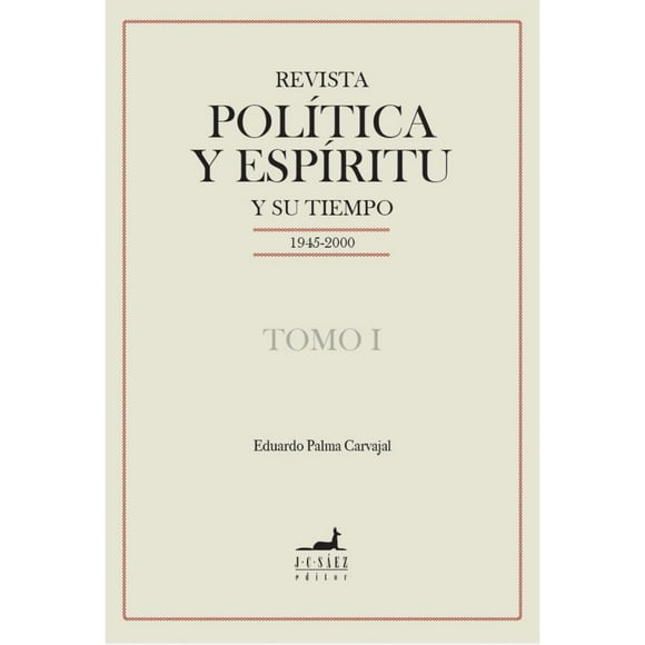 Libro Revista Politica Y Espiritu Y Su Tiempo ( Tomos I )