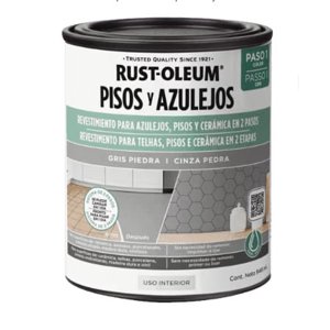 Rust-Oleum - Protector Para Pisos Y Azulejos Base Gris Piedra 946 Ml