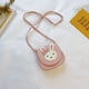 thumbnail image 3 of Bolso bandolera con lazo, bolso de hombro de PU para niñas pequeñas, 3 of 8