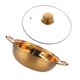 thumbnail image 5 of Olla Caliente Con Divisor Olla Caliente De Acero Inoxidable Para Reunión Familiar Fiesta En Casa Oro, 5 of 5
