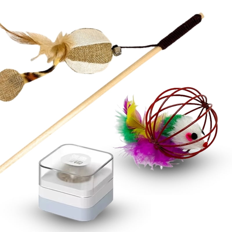 Winpet - Set De Juguetes Y Catnip Para Gatos