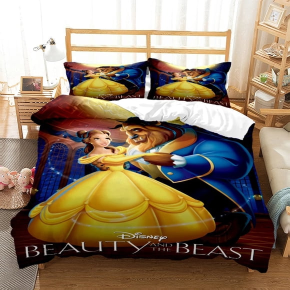 Beauty and the Beast Bedding Set Bed cover universal,suitable for children and adults