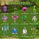 thumbnail image 3 of Set de construcción MYFUNTOY 12 en 1 con figuras de monstruos cantantes, 637 piezas, 3 of 3