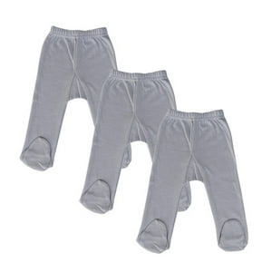 Pumucki - Set De 3 Pantys Gris Talla Recién Nacido