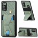 thumbnail image 1 of Funda Resistente para Samsung Galaxy Note 20 con Tarjetero y Soporte, Diseño Magnético Verde, 1 of 5