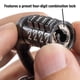 thumbnail image 2 of Cable para candado para bicicleta Master Lock 8143D, negro, 1,2 m x 8 mm, 2 of 8