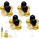 thumbnail image 1 of Soporte para Globos ZJDHPTY 4 Unidades Negro y Dorado, 1 of 3