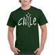 thumbnail image 1 of Polera Hombre, color verde, talla L, Estampado Chile, 1 of 3