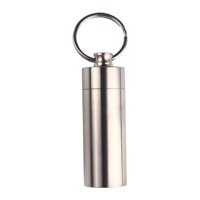 Ioensy - Mini Pastillero Llavero Estuche Organizador Sellado Duradero Para Acampar Ciclismo A