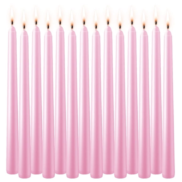 Velas cónicas YIHANG, 25 cm, 14 unidades, 8 horas de duración