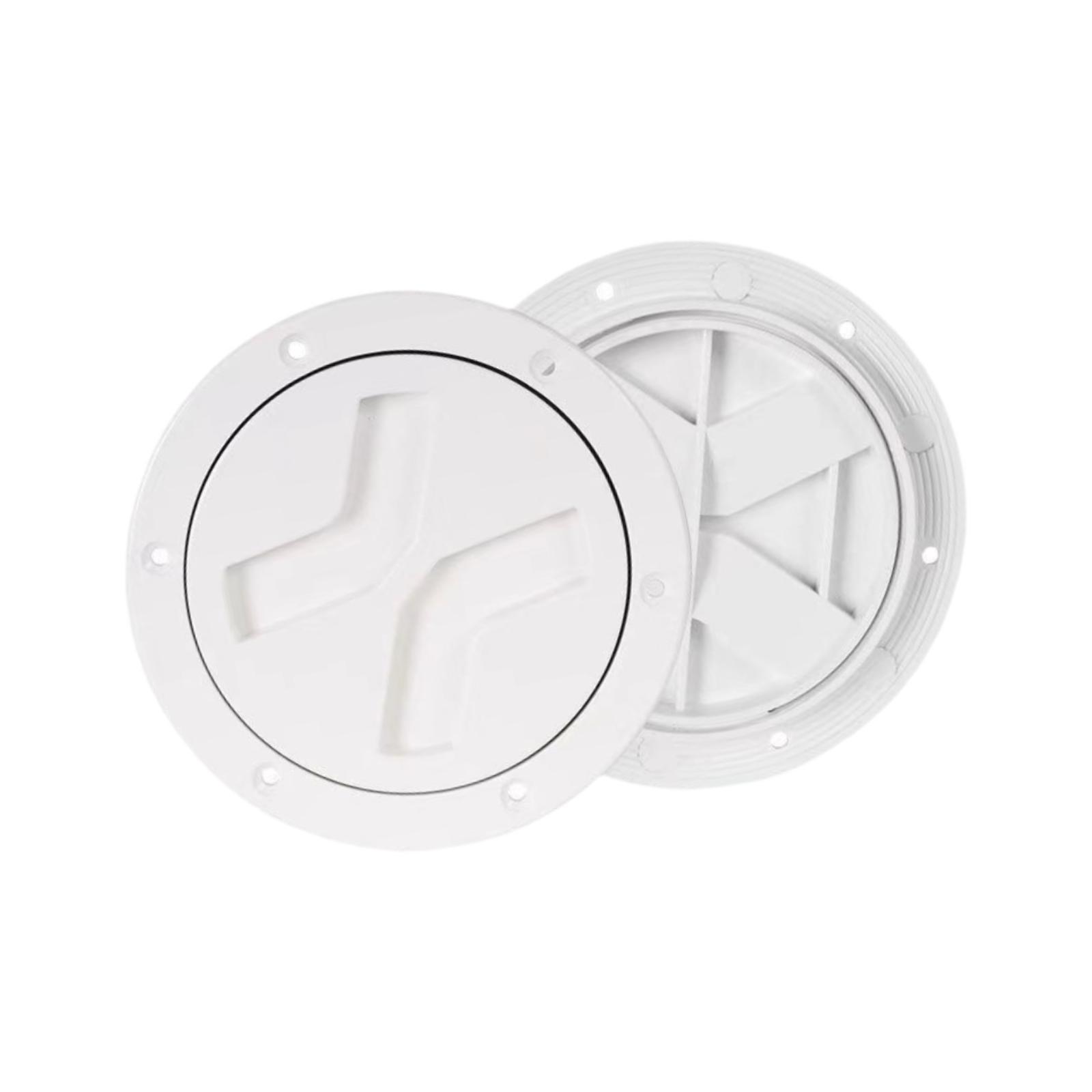 Magideal - Escotilla De Barco, Escotilla De Inspección, Placa De Cubierta, Fácil Instalación, Profesional, Resistente Al Agua, Con Cubierta Desmontable, Escotill 4 Pulgadas