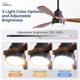 thumbnail image 3 of Ventilador de Techo Sofucor Smart con Luz 4500 CFM, 3 of 3
