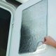 thumbnail image 1 of Persiana BATOUDE para puerta y ventana de autocaravana, lámina reflectante, 40 x 63 cm, color plateado, 1 of 6