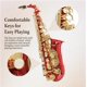 thumbnail image 3 of Saxofón Alto Mendini by Cecilio – Kit Dorado Rojo, 3 of 9