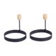 thumbnail image 1 of Aros para huevos HIC Kitchen antiadherente 10 cm (2 unidades), 1 of 8
