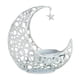 thumbnail image 3 of Candelabro De Metal Eid Mubarak Mantel Party Salón Tealight Candelero Blanco, 3 of 5